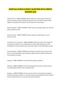 MARYVILLE NURS 612 EXAM 2 QUESTIONS WITH CORRECT ANSWERS 2026