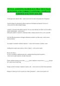DENTAL ASSISTING RADIOLOGY PRACTICE EXAM QUESTIONS AND CORRECT ANSWERS&period; COMPLETE VERIFIED SOLUTION 2026-2027&NewLine;