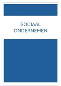 Samenvatting sociaal ondernemen - orthopedagogie