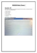 BIOS256 Week 3 Exam 1