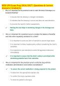 HESI LPN Exam Prep 2026&sol;2027 &vert; Questions & Correct &NewLine;Answers &vert; Graded A&plus;