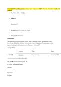 NSG5544 Week 8 Quiz - Urinary Incontinence & Kidney Function Questions and Answers - 2026 Update - Graded A&plus; - South  College&period;