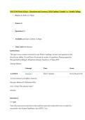 NSG 5544 Week 4 Quiz &ndash; Questions and Answers - 2026 Update - Graded  A&plus; - South College&period;