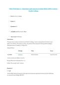 NSG 5544 Dunphy Primary Care Midterm Review Questions And Answers 2026 &lpar;A Graded&rpar;&comma; NSG 5544 Quiz 2 &ndash; Questions and Answers - winter 2026 - 100&percnt; Correct - South College&period;&comma; NSG 5544 Week 4 Quiz &ndash; Questions and Answers - 2026 Update - Graded A&plus; - South Colleg