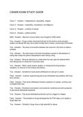 CSAMS EXAM STUDY GUIDE