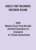 ANCC FNP Boards Review Exam&colon; Complete Study Guide & Practice Questions PDF