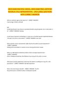 CRCR EXAM MULTIPLE CHOICE&comma; CRCR Exam Prep&comma; Certified Revenue Cycle Representative - CRCR &lpar;2021&rpar;&NewLine;&NewLine;