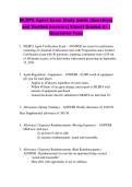 MLBPA Agent Exam Study Guide &lpar;Questions &NewLine;and Verified Answers&rpar; Expert Graded A&plus; &vert; &NewLine;Guarantee Pass 