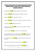 TIPS CERTIFICATION EXAM&vert; ACTUAL EXAM QUESTIONS AND VERIFIED ANSWERS&vert;GRADED A&plus;&vert;PASS ON FIRST ATTEMPT&vert;BRAND NEW 2026&sol;2027 UPDATE&excl;&excl;&excl;&excl;&excl;&excl;