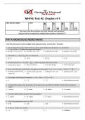 MHF4U Test 2 &vert; Questions and Answers Worked Out &vert; 2026 Update &vert; 100&percnt; Correct - OVS&period;