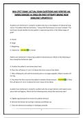 NHA CPCT EXAM&vert; ACTUAL EXAM QUESTIONS AND VERIFIED ANSWERS&vert;GRADED A&plus;&vert;PASS ON FIRST ATTEMPT&vert;BRAND NEW 2026&sol;2027 UPDATE&excl;&excl;&excl;&excl;&excl;&excl;