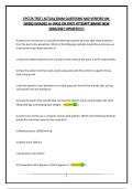 NHA CPCT&sol;A  EXAM BUNDLE&vert; ACTUAL EXAM QUESTIONS AND VERIFIED ANSWERS&vert;GRADED A&plus;&vert;PASS ON FIRST ATTEMPT&vert;BRAND NEW 2026&sol;2027 UPDATE&excl;&excl;&excl;&excl;&excl;&excl;