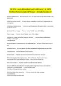 CA RDH Law & Ethics Exam with all Correct & 100&percnt; Verified Answers &vert;Latest Version &vert;Already Graded A&plus;
