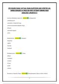 EEG BOARD EXAM &vert;ACTUAL EXAM QUESTIONS AND VERIFIED ANSWERS&vert;GRADED A&plus;&vert;PASS ON FIRST ATTEMPT&vert;BRAND NEW 2026&sol;2027 UPDATE&excl;&excl;&excl;&excl;&excl;&excl;