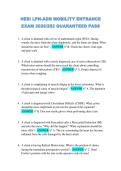 HESI LPN-ADN MOBILITY ENTRANCE &NewLine;EXAM 2026&sol;202 GUARANTEED PASS 