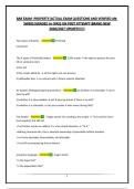 BAR EXAM -PROPERTY&vert;ACTUAL EXAM QUESTIONS AND VERIFIED ANSWERS&vert;GRADED A&plus;&vert;PASS ON FIRST ATTEMPT&vert;BRAND NEW 2026&sol;2027 UPDATE&excl;&excl;&excl;&excl;&excl;&excl;