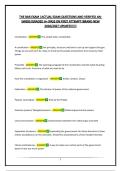 THE BAR EXAM &vert;ACTUAL EXAM QUESTIONS AND VERIFIED ANSWERS&vert;GRADED A&plus;&vert;PASS ON FIRST ATTEMPT&vert;BRAND NEW 2026&sol;2027 UPDATE&excl;&excl;&excl;&excl;&excl;&excl;