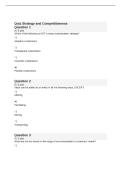 BUSI 650 Quiz 1&colon;Strategy and Competitiveness &vert; Questions and Answers &vert; 2026 Update &vert; 100&percnt; Correct&period;