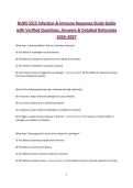 NURS 5315 Advanced Pathophysiology Ultimate Bundle 2026&ndash;2027 &vert; Exams&comma; Study Guides&comma; Questions&comma; Answers & Rationales