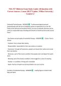 NSG 527 Midterm Exam Study Guide &vert; 68 Question with Correct Answers &vert; Latest 202&sol;27 Update &vert; Wilkes University &vert; Graded A&plus;