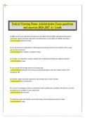 Federal Nursing Home Administrator Exam Questions and Answers 2026&sol;2027 A&plus; Grade &ndash; Complete Long-Term Care Administration Study Guide