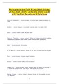 Art Appreciation Final Exam &lpar;Mark Brown&comma; JCJC&rpar; 2026&ndash;2027 &vert; Complete Study Guide with Verified Questions & Answers