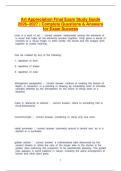 Art Appreciation Final Exam Study Guide 2026&ndash;2027 Complete Questions & Answers for Exam Success