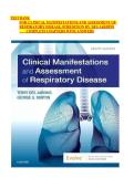 Test Bank&colon; Clinical Manifestations and Assessment of Respiratory Disease &lpar;8th Edition&rpar; by Des Jardins