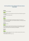 ALTA Exam Review Terms &vert; Questions with Correct Answers &vert; Latest Update