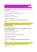 ALBERTA CARRIER SAFETY FITNESS CERTIFICATE &lpar;CSFC&rpar; KNOWLEDGE EXAM&rsqb; &ndash; QUESTIONS &NewLine;AND ANSWERS &vert; VERIFIED AND WELL DETAILED ANSWERS &vert; PLUS RATIONALES &vert; &NewLine;GUARANTEED PASS &vert; LATEST EXAM UPDATE &vert; EXAM PREP &vert; STUDY GUIDE &vert; PRACTICE TEST