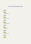 ALTA CALT test&sol;Prefixes 100&percnt; Verified