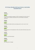 ALTA Exam &vert; Questions with Correct Answers &vert; Latest Update Guaranteed Success