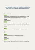 CALT study guide&colon; acronyms and Researchers &vert; Exam Questions with Correct Answers &vert; Latest Update Guaranteed Success