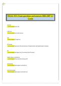 HOAG ECG Exam Questions and Answers 2026&sol;2027 &ndash; Complete Electrocardiography Exam Review with Verified Solutions &vert; A&plus; Grade