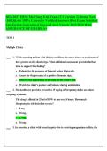 HESI Medical-Surgical Exit Exam V1 &lpar;2026&ndash;2027&rpar; &ndash; Complete Practice Questions&comma; Verified Answers&comma; and Detailed Rationales