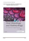 Essentials of Oral Histology and Embryology&comma; 5th Edition &lpar;Chiego&rpar; &ndash; Complete Test Bank with Questions&comma; Answers&comma; and Rationales