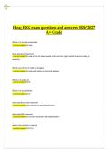 HOAG EKG Exam Questions and Answers 2026&sol;2027 &ndash; Comprehensive Electrocardiography Exam Preparation and Verified Solutions &vert; A&plus; Grade