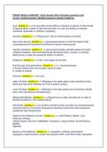 FISDAP Medical 2026&sol;2027  Exam Review With Complete questions and &NewLine;correct verified answers &lpar;detailed answers&rpar; already graded A&plus;