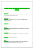 Hondros Nursing 200 Questions and Answers 2026&sol;2027 &ndash; Comprehensive Nursing Fundamentals Study Guide with Verified Solutions &vert; A&plus; Grade