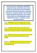 BIO 235 EXAM &num;3 ATHABASCA UNIVERSITY COMPLETE STUDY GUIDE WITH HIGH-YIELD PRACTICE QUESTIONS&comma; DETAILED ANSWER EXPLANATIONS AND RATIONALES&comma; ADVANCED BIOLOGICAL CONCEPT REVIEW&comma; APPLICATION-BASED LEARNING EXERCISES&comma; TEST-TAKING STRATEGIES&comma; AND COMPREHENSIVE 