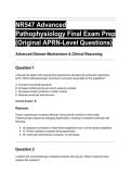 &lowbar;NR547 Advanced Pathophysiology Final Exam Prep &lpar;Original APRN-Level Questions&rpar;&period;pdf