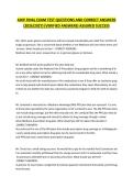 AHIP FINAL EXAM TEST QUESTIONS AND CORRECT ANSWERS  &lpar;2026&sol;2027&rpar; &lpar;VERIFIED ANSWERS&rpar; ASSURED SUCCESS