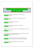 LES 305 Exam 1 Questions and Answers 2026&sol;2027 &ndash; Complete Business Law Exam Review and Practice Material &vert; A&plus; Grade