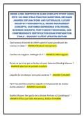 INSIDE LVMH CERTIFICATE EXAM COMPLETE STUDY GUIDE WITH 120 HIGH-YIELD PRACTICE QUESTIONS&comma; DETAILED ANSWER EXPLANATIONS AND RATIONALES&comma; LUXURY INDUSTRY FUNDAMENTALS&comma; BRAND MANAGEMENT CONCEPTS&comma; CUSTOMER EXPERIENCE STRATEGIES&comma; BUSINESS INSIGHTS&comma; TEST-TAKING 
