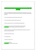 NUR 233 Quiz 2 Study Guide &ndash; Nursing Fundamentals Course Questions and Answers 2026&sol;2027 &ndash; Practice Exam Material