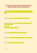 7TH GRADE CIVICS EOC REVIEW EXAM QUESTIONS AND CORRECT &NewLine;ANSWERS &vert;2026&sol;2027 UPDATED &vert;GUARANTEED PASS&period;