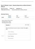 NURS 231 MODULE 4 EXAM - REQUIRES RESPONDUS LOCKDOWN BROWSER &plus; WEBCAM &vert; QUESTIONS AND ANSWERS &vert; 2026 UPDATE &vert; WITH COMPLETE SOLUTIONS&period;