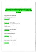 NYS Metal Coil Endorsement Exam Questions and Answers 2026&sol;2027 &ndash; Verified Practice Solutions Study Guide&vert;NYS CDL &ndash; M Endorsement &lpar;Metal Coil Securement&rpar; Practice 