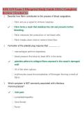 NUR 529 Exam 2 Blueprint Study Guide 2026 &vert; Complete &NewLine;Review &vert; Graded A&plus;
