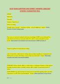 IACCP EXAM QUESTIONS AND CORRECT ANSWERS &vert;2026&sol;2027 &NewLine;UPDATED &vert;GUARANTEED PASS&period;
